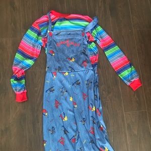 Chucky overall jumpsuit size Teen or small